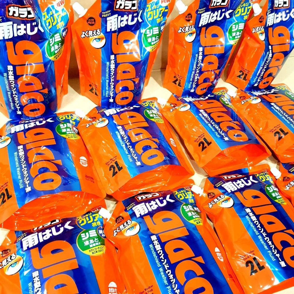Glaco น้ำยาเติมหม้อพักน้ำฉีดกระจก ขนาด 2000ml