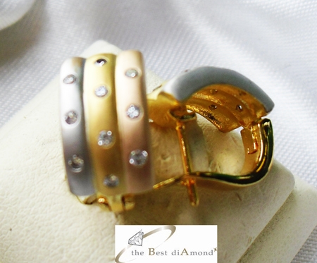 BE830 ต่างหู3 กษัตริย์ รูปแบบสวยมาก ชุปแบบ 3 กษ้ตริย์ เงิน ทอง นาก