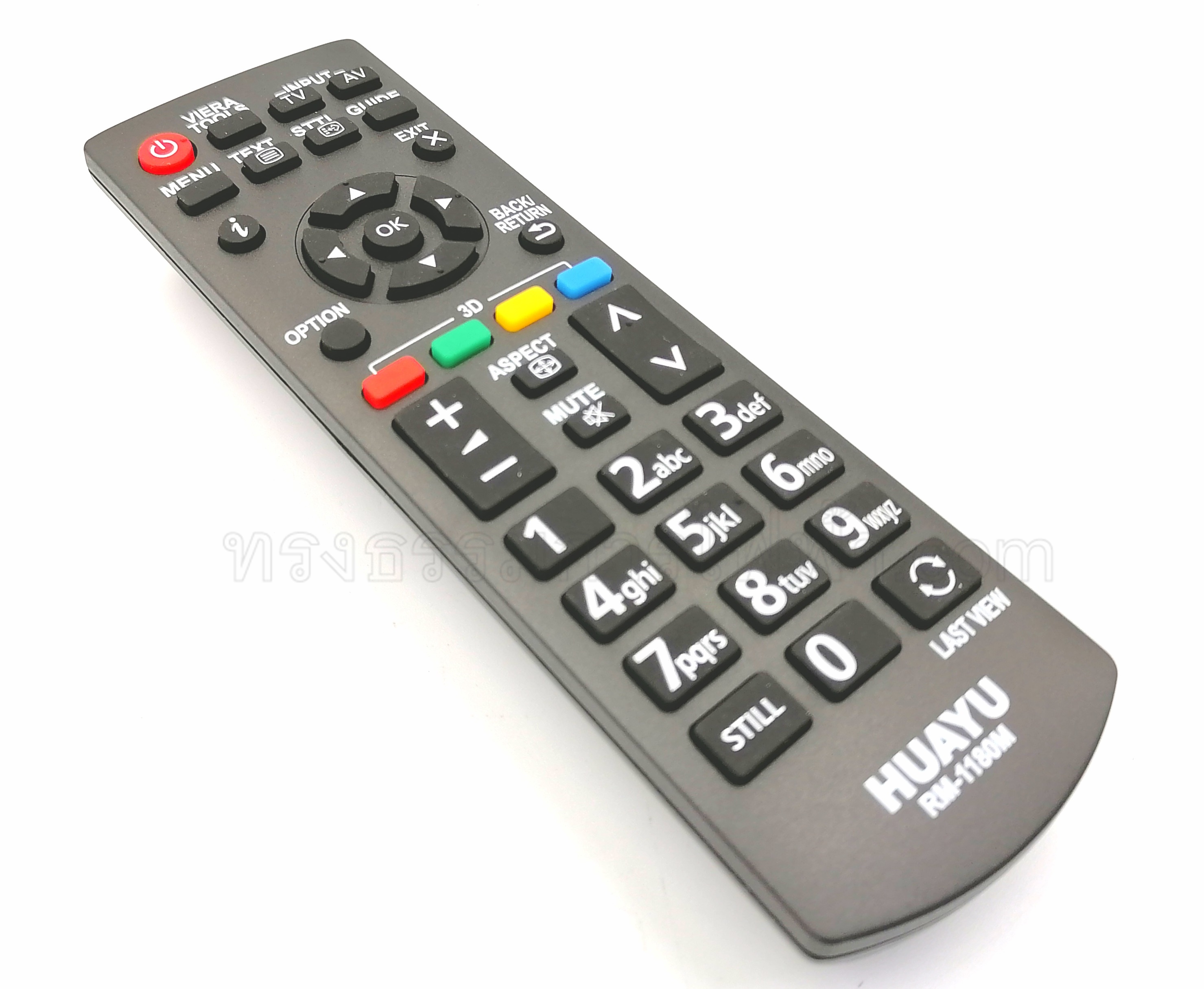 รีโมททีวี สำหรับ TV ยี่ห้อ Panasonic(รวมรุ่น) #RM-1180M