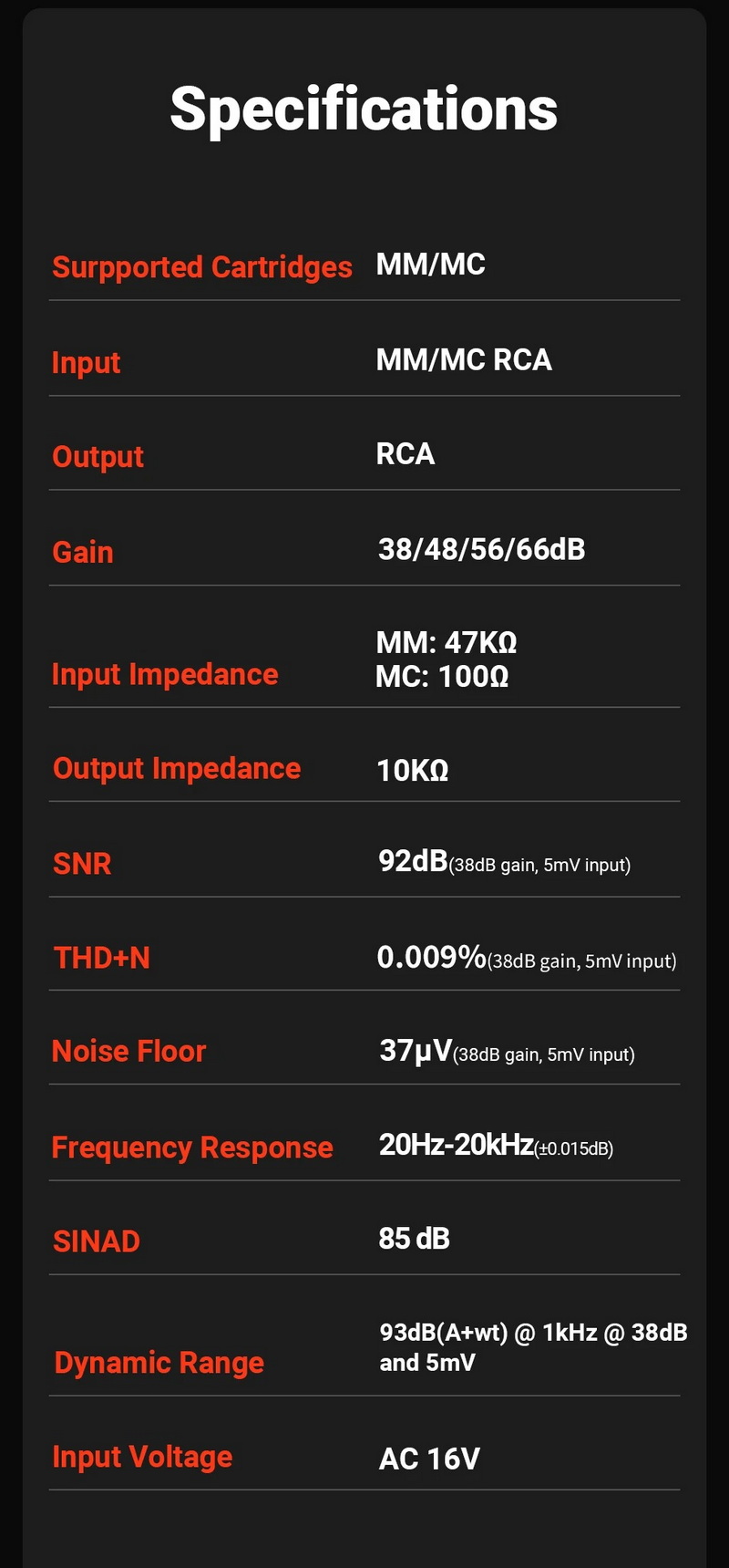 Fosi Audio BoxX5 พรีแอมป์โฟโนสำหรับเครื่องเล่นแผ่นเสียง รองรับ MM และ MC ประกันศูนย์ไทย