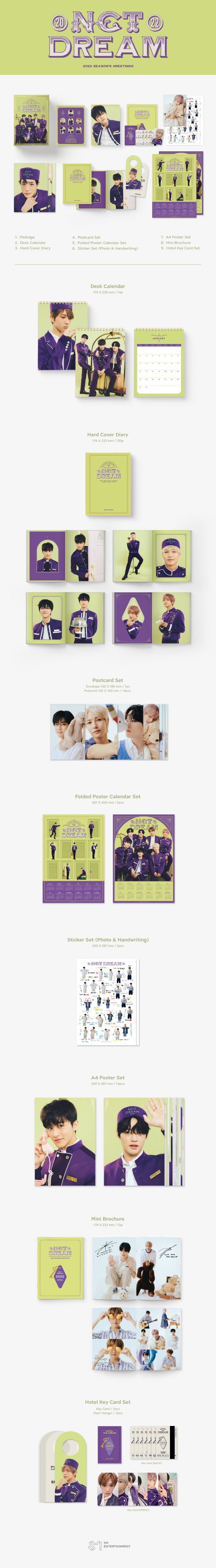 #NCT DREAM SM 2022 Season's Greetings (พรีออเดอร์)