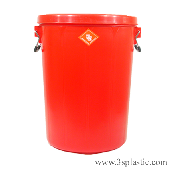 ถังน้ำ บรรจุ 70 ลิตร อย่างหนา เกรด A ขนาด Ø46 x 58 ซม. อย่างหนา เบอร์ 19