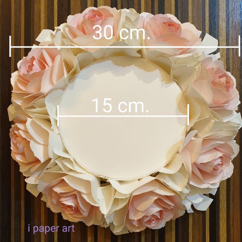 พานเรืองแสง | พานขันหมาก | พานวางของบูชา | พานLED ขนาด 30 เซนติเมตร