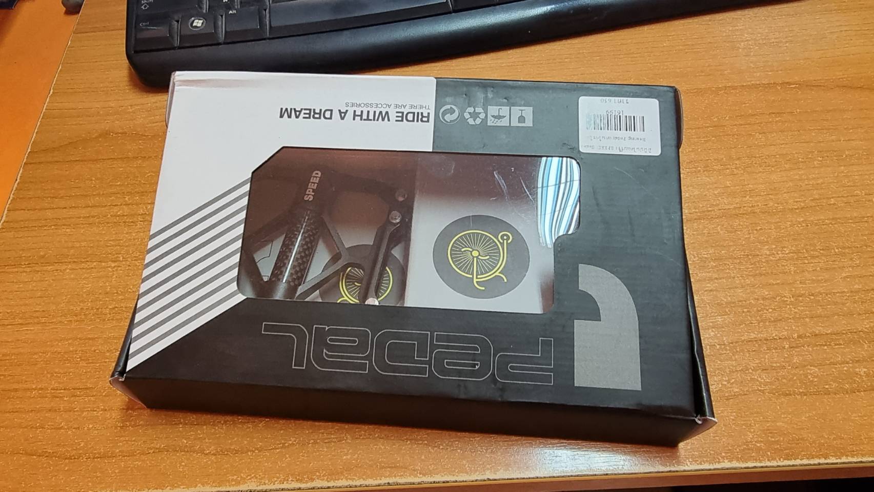 บันไดแบร์ริ่ง SPEED Sealed Bearing Pedals แกนโครโม