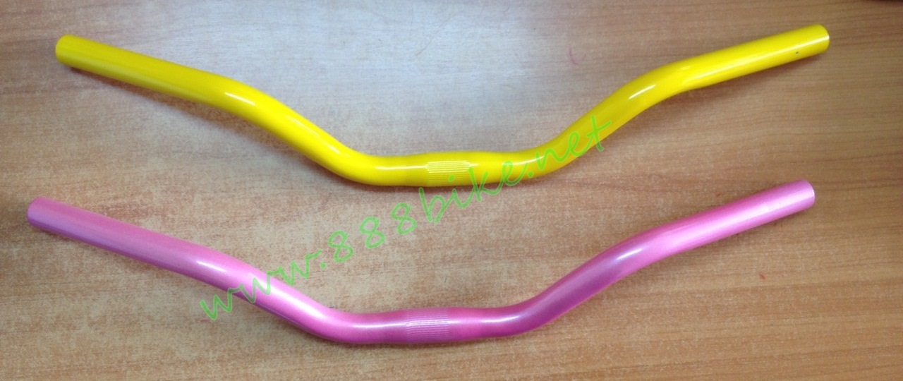 แฮนด์จักรยาน 3นิ้ว อลูมิเนียมแบบยก ขนาด 25.4mmx560mm