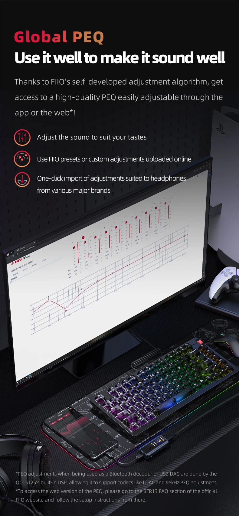 FiiO BTR13 Bluetooth DAC/AMP ชิป CS43131 x2 รองรับ LDAC, Dual Hi-Res ประกันศูนย์ไทย