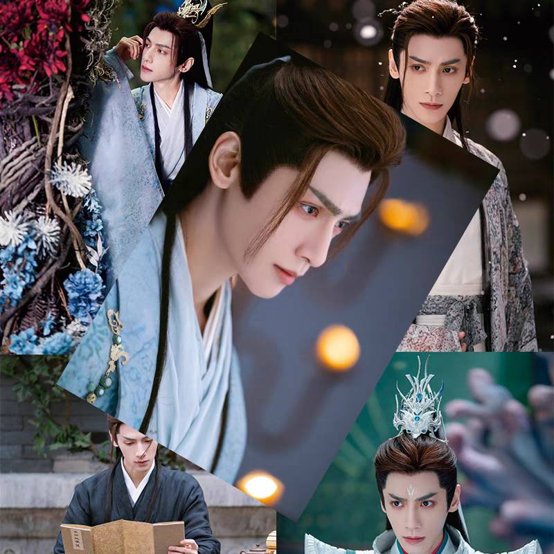 โปสเตอร์เซต 8 แผ่น หลัวอวิ๋นซี
