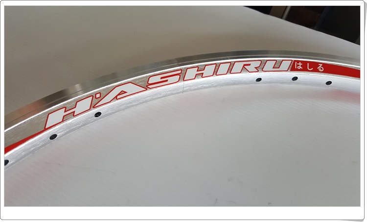 ขอบล้อสองชั้น 26" HASHIRU 32รู 4แถวชิด