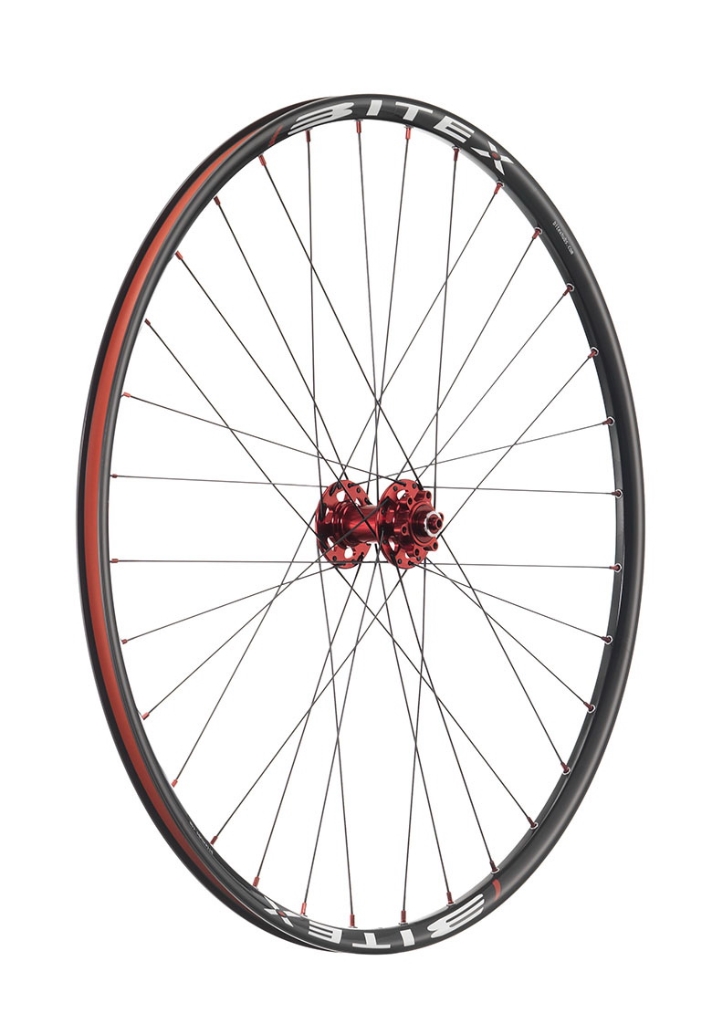 ชุดล้อเสือภูเขา Bitex 27.5"(650B) ,32/32 ดุมแดง ตัวเบา ซี่ลวด Double butted, BX-MTB-650B-XDPSR2016 รองรับแกน 9/15