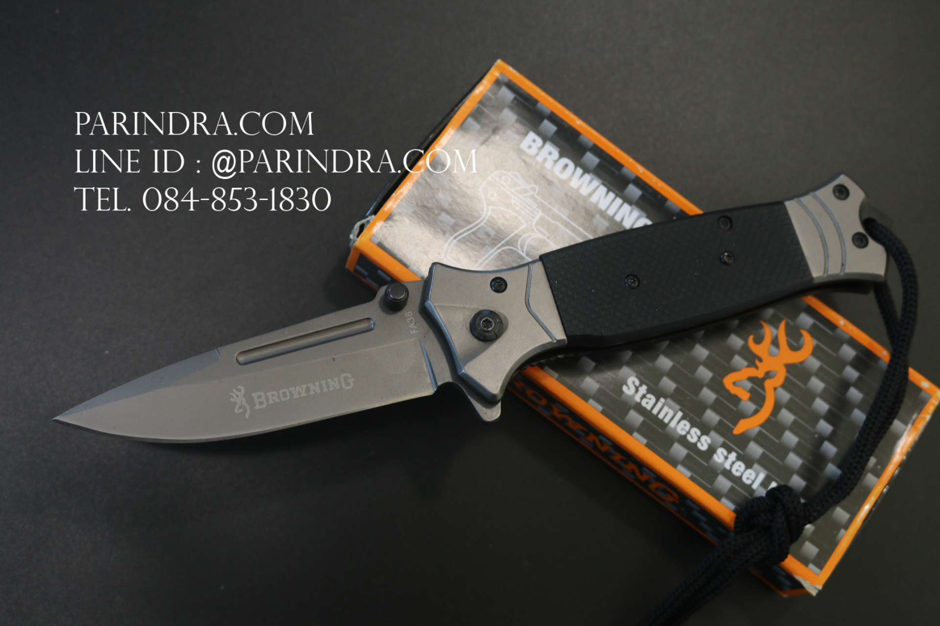 มีดพับ Browning รุ่น FA38 ขนาด 8.5 นิ้ว เปิดไว (OEM)