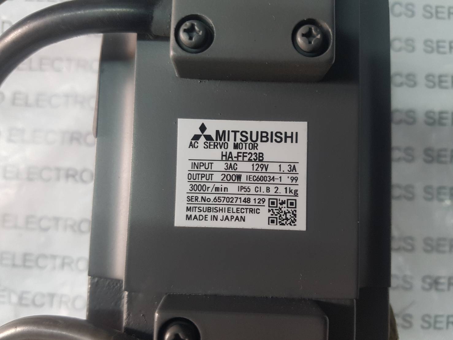 HA-FF23B SERVO MOTOR “ MITSUBISHI ”
