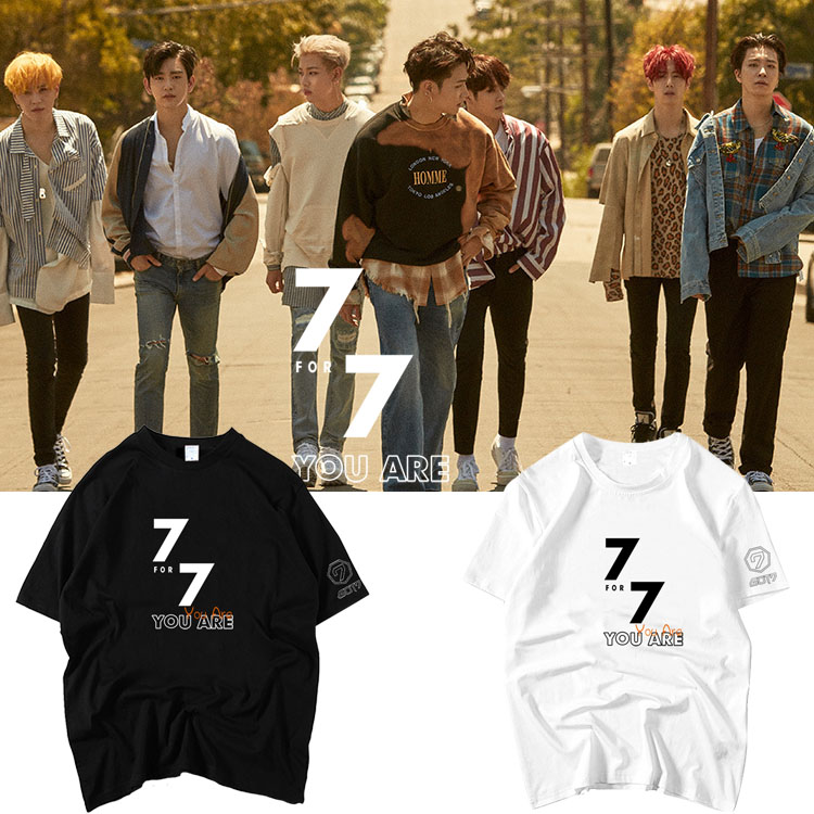 เสื้อยืด (T-Shirt) GOT7- 7 FOR 7