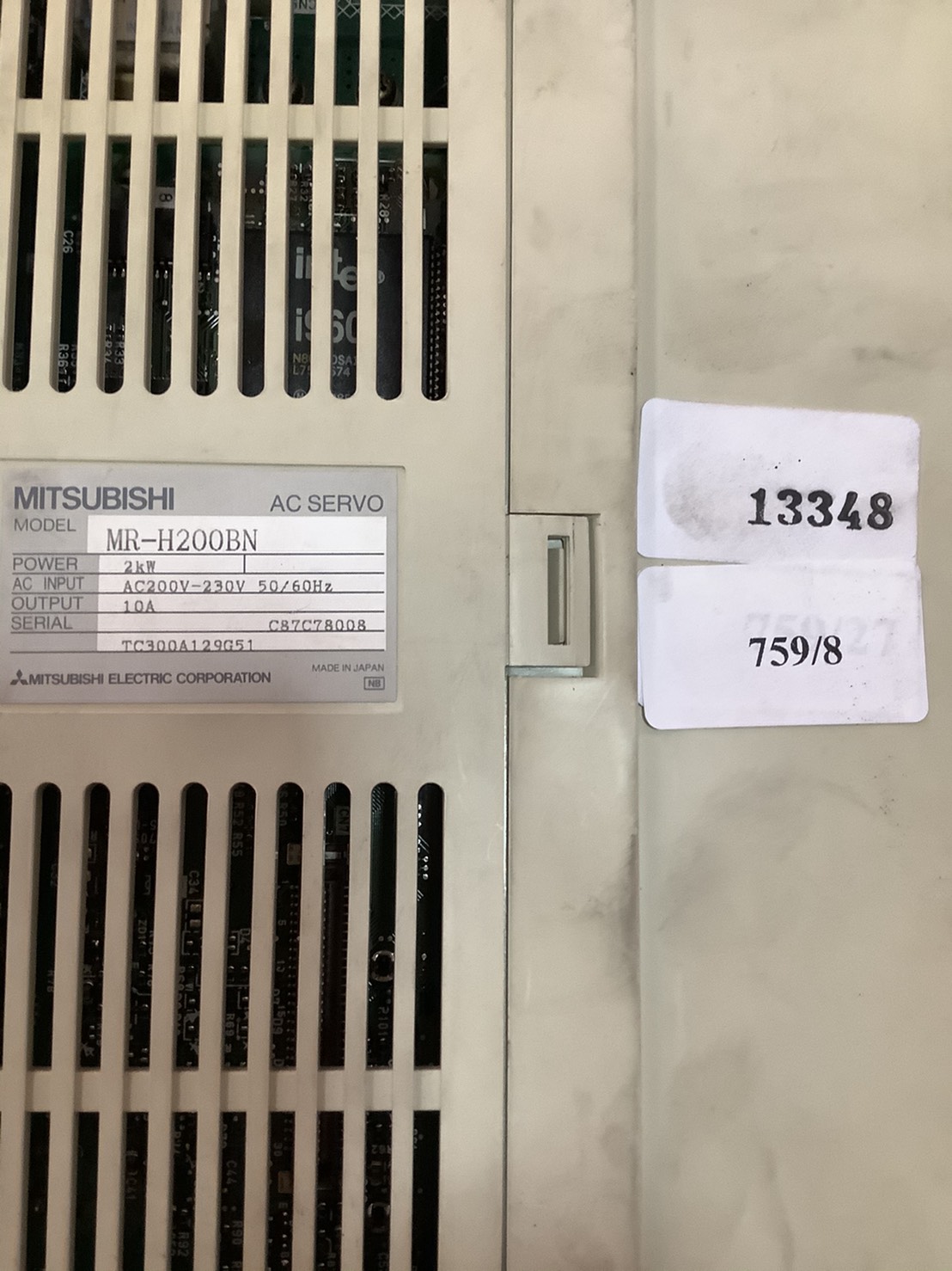 MR-H200BN SERVO DRIVE “ MITSUBISHI ”