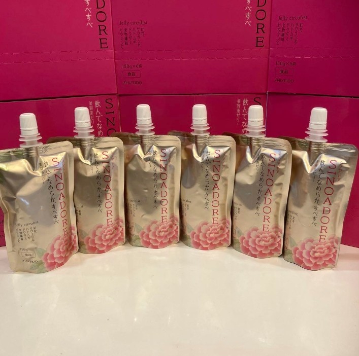 เจลลี่พร้อมดื่ม SHISEIDO SINOADORE Jelly Circulist シノアドア ジェリーサーキュリスト 150กรัม