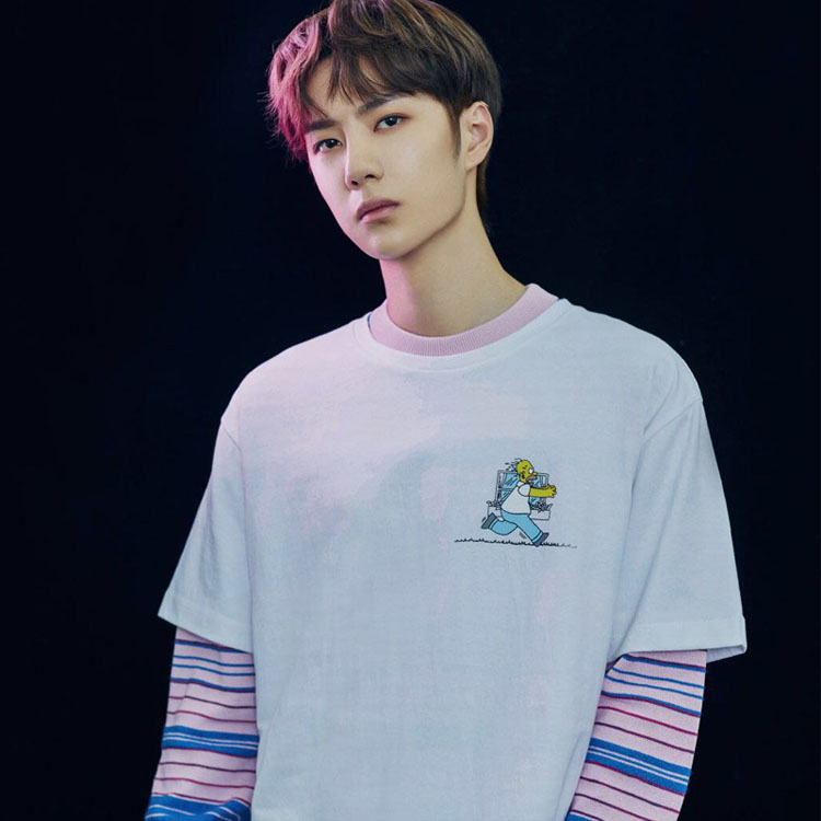 เสื้อยืด (T-Shirt) THE SIMPSONS แบบ หวังอี้ป๋อ