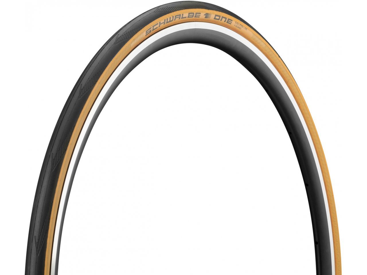 SCHWALBE ยางนอกถนนรุ่น SCHWALBE ONE, ขอบพับ, 700X25C, สีคลาสสิค 2021