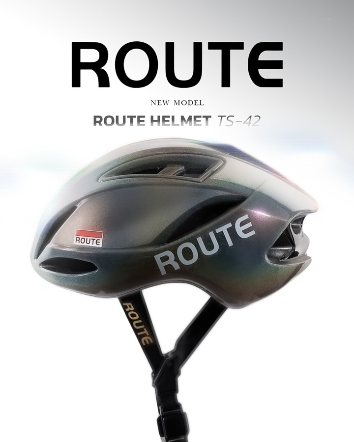หมวกจักรยาน ROUTE HELMET รุ่น TS-42 Asian Fit