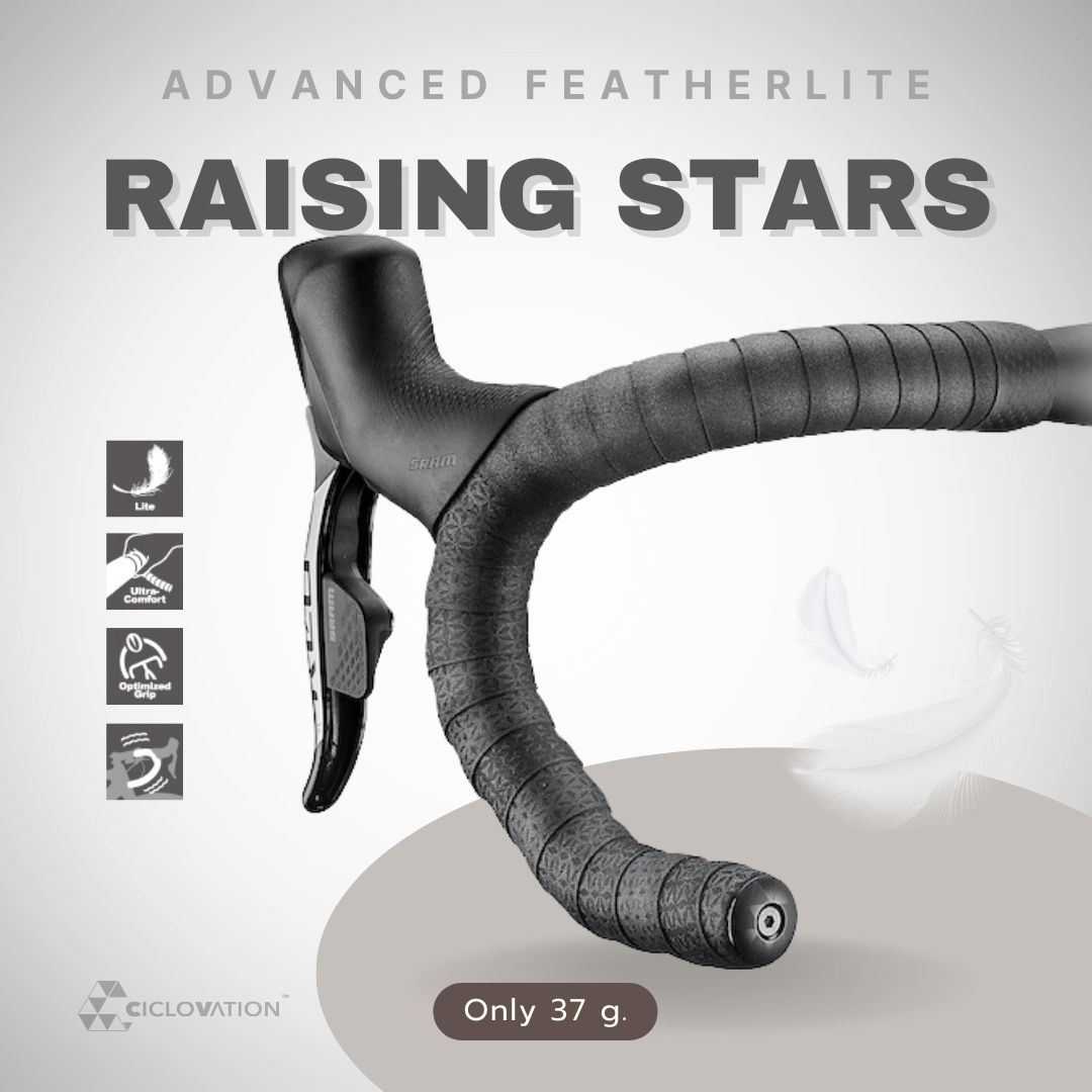 HANDLEBAR TAPE CICLOVATION Advanced Bar Tape - Featherlite COLOR Raising Stars