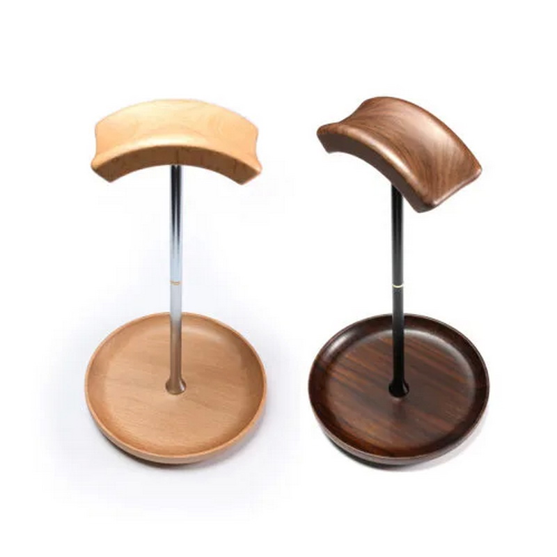 DD HS270W ขาตั้งหูฟังผสมผสานระหว่างไม้และโลหะ ไม่ล้มง่าย คานศีรษะที่ถอดออกได้