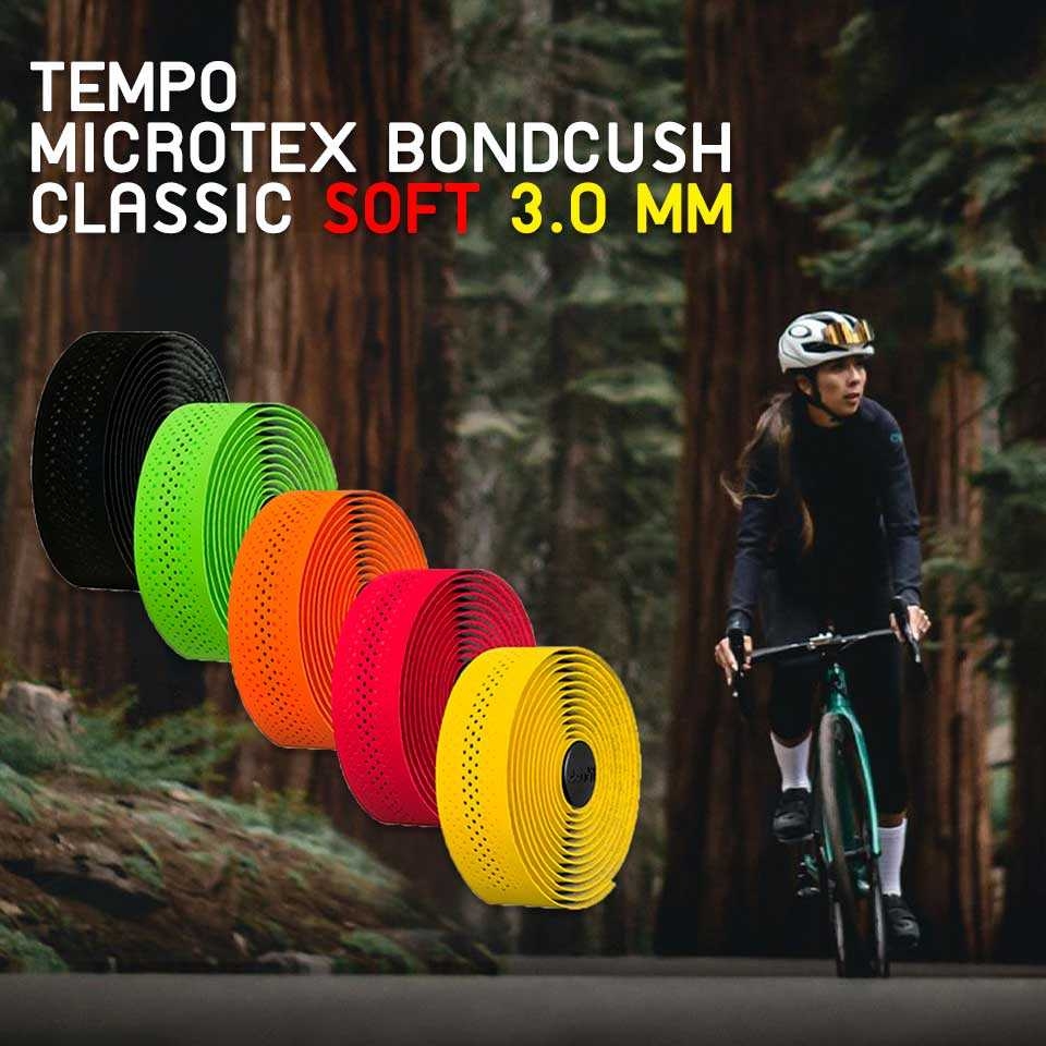 ผ้าพันแฮนด์ FIZIK Bar Tape Tempo Microtex Bondcush Soft ความหนา 3.0mm