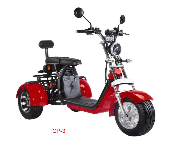 สามล้อ DUDI 3 Wheel CITYCOCO Electric Scooter electric motorcycle 2000w, TD-C9 With EEC plus แบตลิเที่ยม