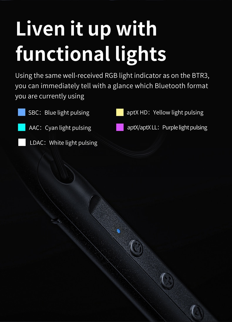 ขาย FiiO LC-BT2 สายหูฟังพร้อมไมค์รองรับ Bluetooth5.0 aptX LL/LDAC