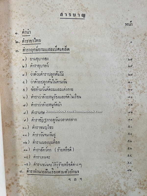 ตำรายาไทยฯ / อนุสรณ์ในงานพระราชทานเพลิงศพ คุณหญิงเลื่อน มไหสวรรย์
