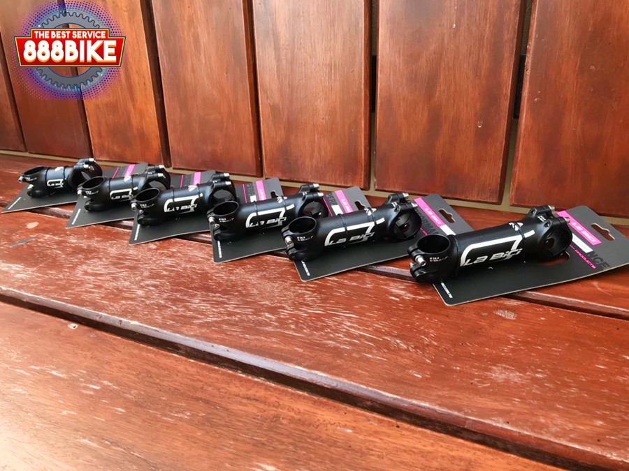 LABICI คอแฮนด์อลูมิเนียม LA BICI STX1.5 ,ยก +/- 7° วัสดุอลูเบา ยาว 70-120มม มีสีดำและสีแดง