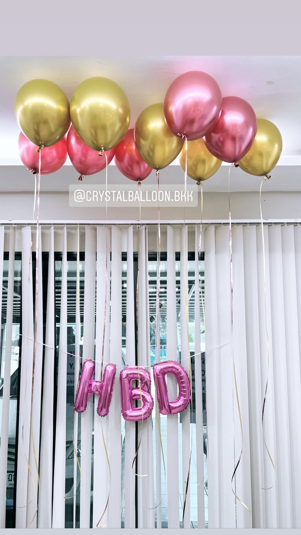 ลูกโป่ง วันเกิด ฟอยล์ตัวอักษร ขนาด 16" 3 ตัวอักษร พร้อม ลูกโป่งลอยฝ้า 10 ลูก พร้อมตกเเต่ง สามารถเปลี่ยนสีลูกโป่ง/เปลี่ยนสี-ฟอยล์ตัวอักษรได้