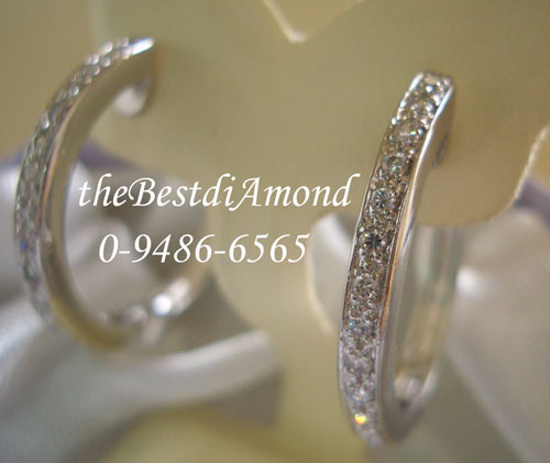 BE601RD+++ต่างหูห่วงแบบกลม+++Modern สุดๆ ใส่ได้ทุกโอกาส ดูเปรี้ยวด้วยนะคะ สุดฮิตเลยค่ะ