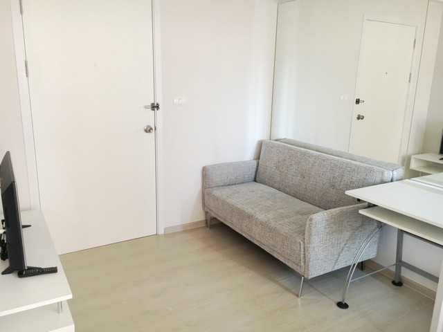 ให้เช่า พลัมคอนโด พาร์ค รังสิต ชั้น 8 ขนาด 22 ตร.ม.เฟอร์ครบ มีเครื่องซักผ้า ใกล้ ม.กรุงเทพ