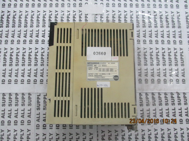 SERVO DRIVE " MITSUBISHI " รุ่น MR-J2-40AL