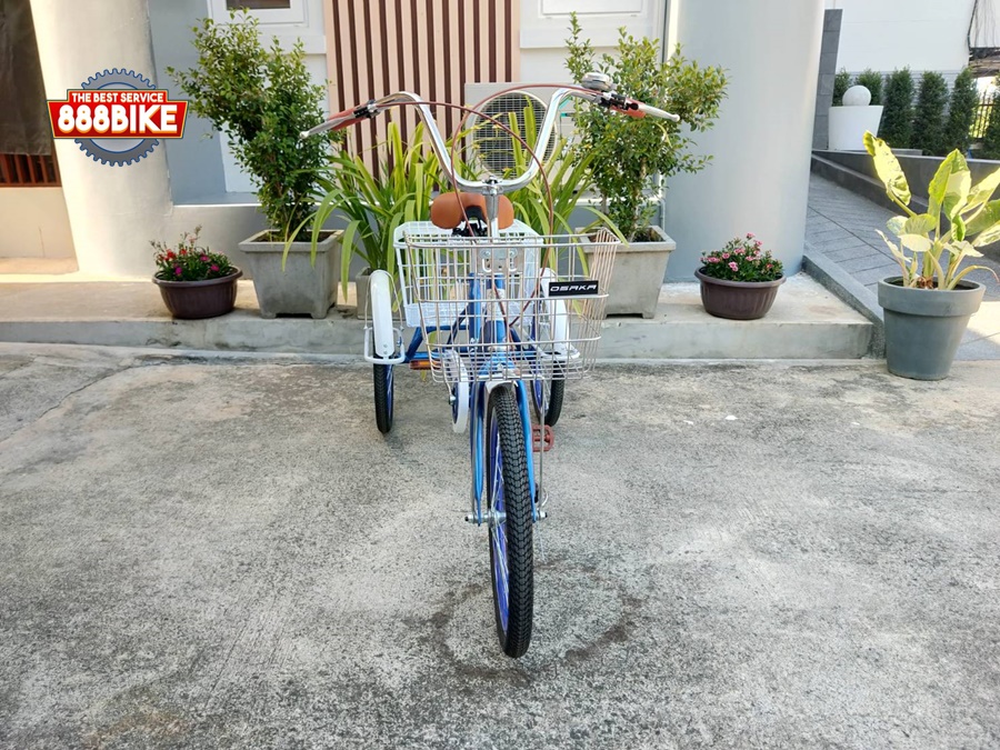 จักรยานสามล้อยี่ห้อ Osaka Camel 20 นิ้ว ดิสเบรคหน้า+หลัง เฟรมเหล็ก