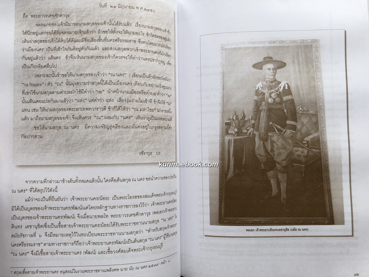 อนุสรณ์ในงานงานณาปนกิจศพ นางประนอม ณ นคร