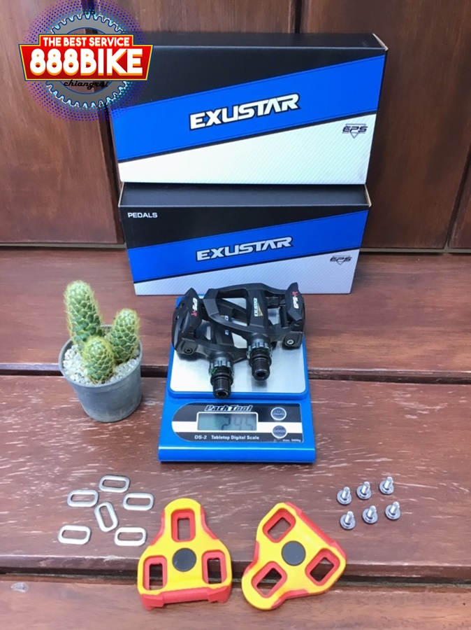 บันไดคลีท เสือหมอบ EXUSTAR ,E-PR200BK ลื่นสุดๆ