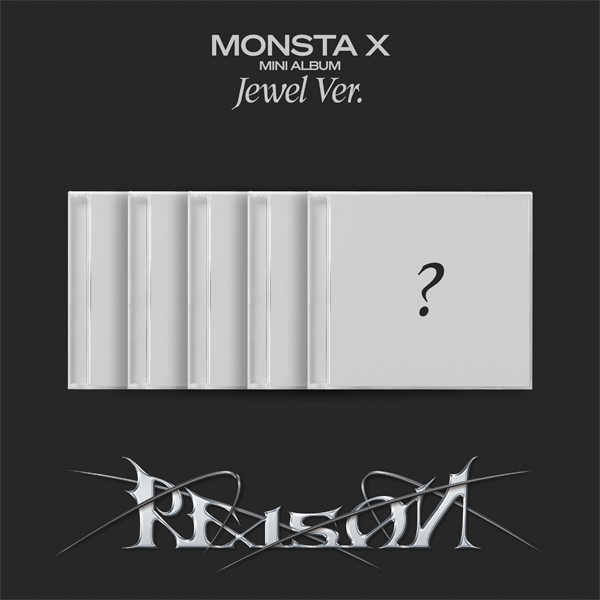 #MONSTA X - 12th Mini Album [REASON] (Jewel Ver.) (Random Ver.). -เข้าไทยต้น กพ.-