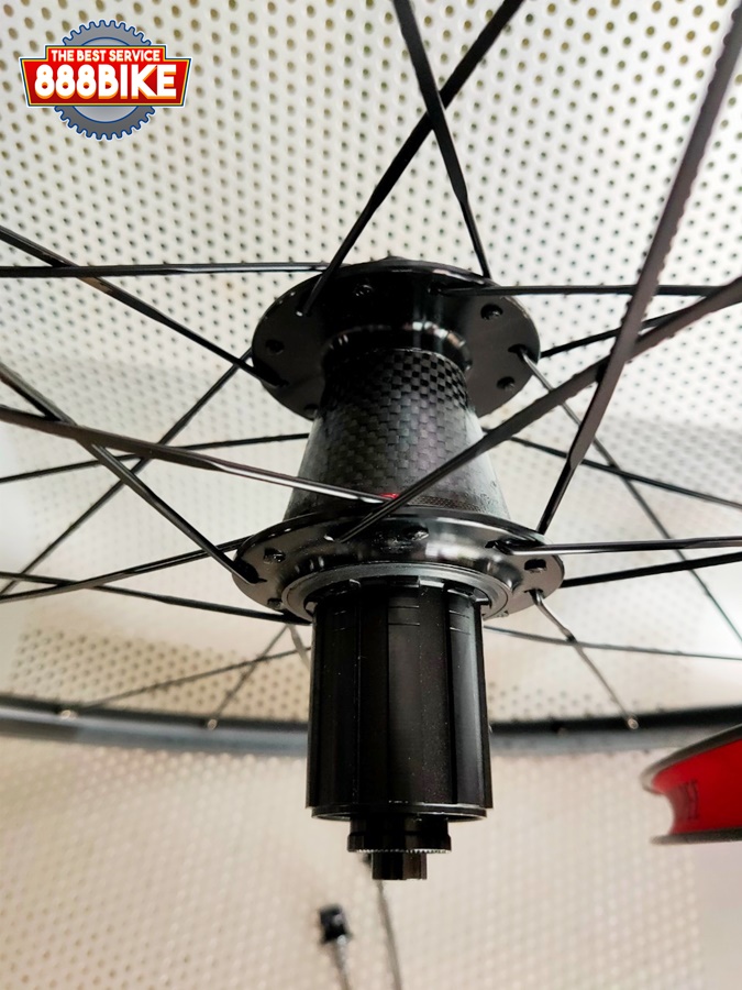 ชุดล้อเสือหมอบ Retrospec Aluminum 700" ดุมคาร์บอน 8-12 spd, ริมเบรค ขอบนอกกว้าง 19 มิล