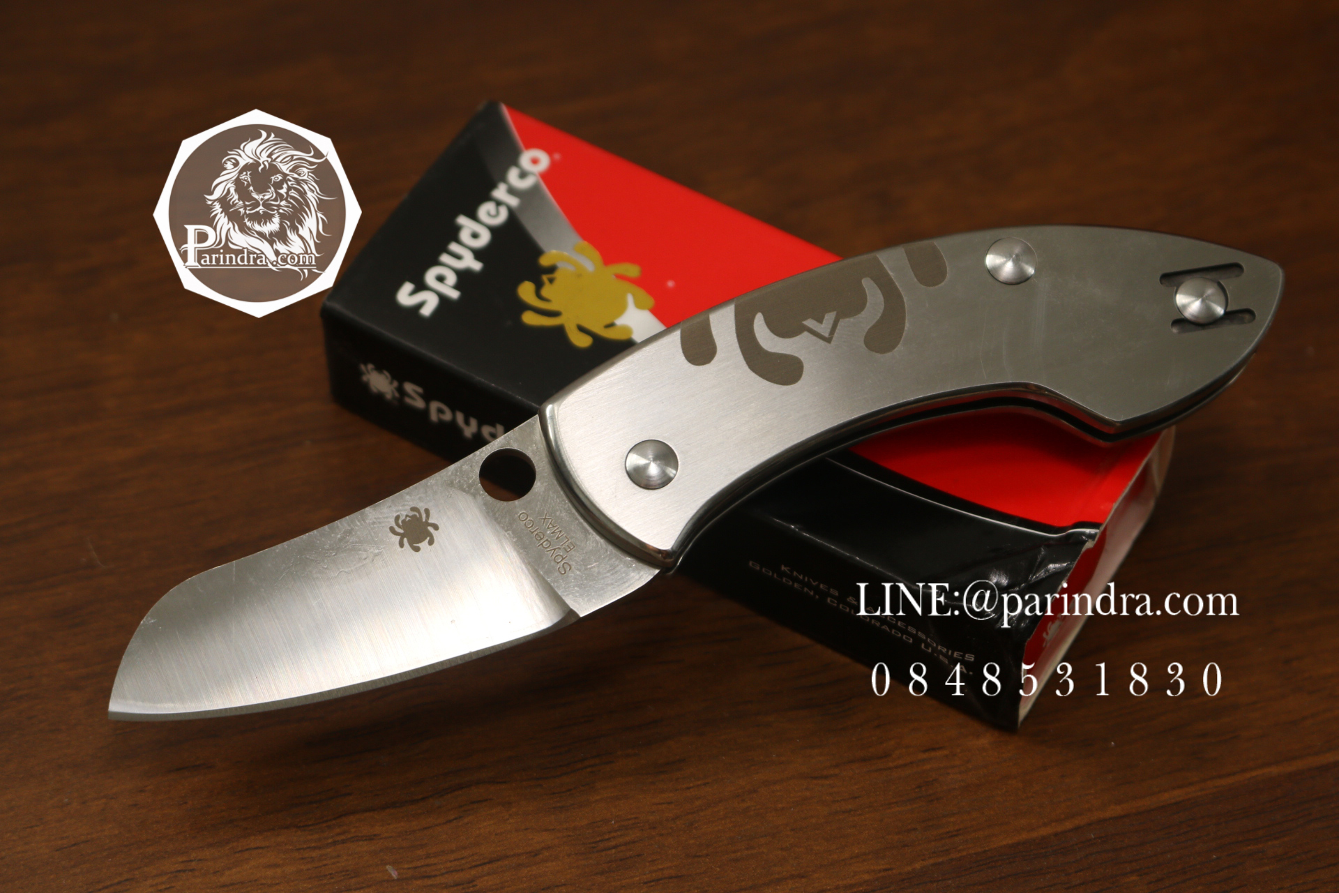 มีดพับ Spyderco รุ่น Maniago สวย แกร่ง ใช้งานสารพัดประโยชน์ (OEM) A++