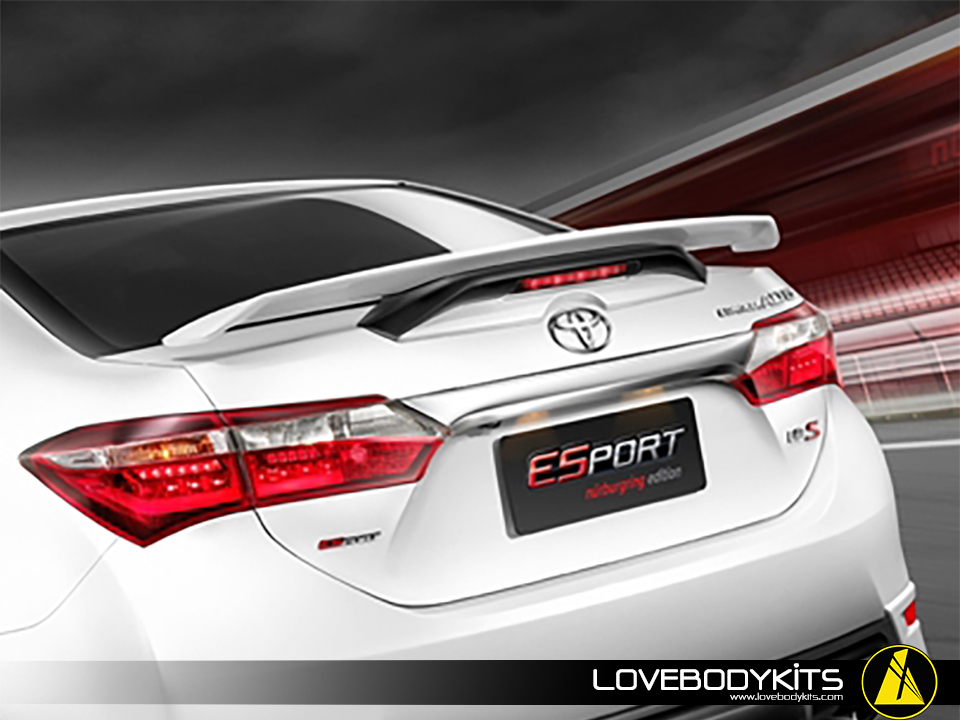 สปอยเลอร์ยก มีไฟเบรก ESport : ALTIS 2014-2018