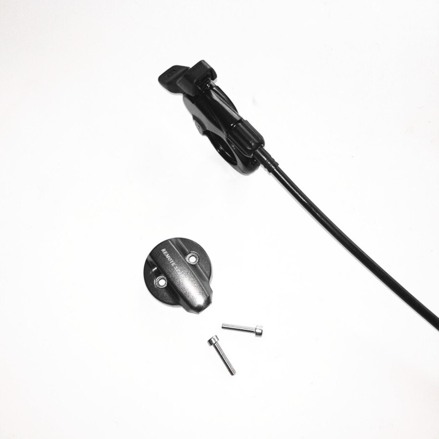 ตะเกียบโช๊ค SUNTOUR 26" รุ่น XCM คอหนีบ 1-1/8" ปรับได้ ล๊อครีโมท (V+D) สีดำ ขาว