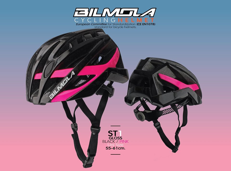 Bilmola ST-1 Cycling Helmet หมวกจักรยาน สัญชาติไทย มาตรฐานโลก Size 54-60 cm.
