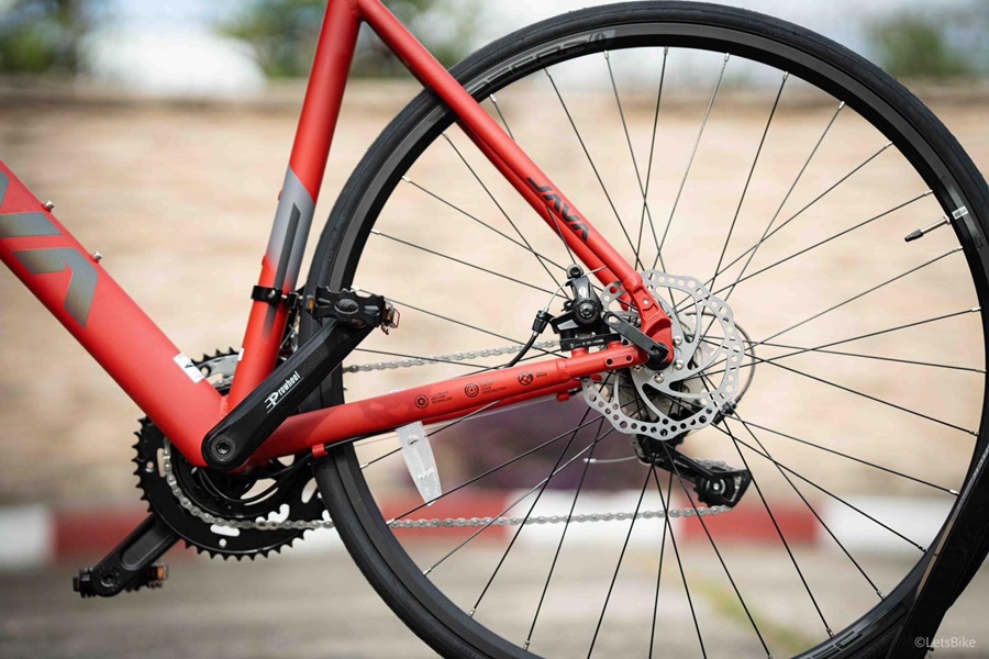 จักรยานเสือหมอบ JAVA RONDA DISC เฟรมอลู เกียร์ Shimano Sora2*9sp, แฮนด์ Integrated 700c 2022