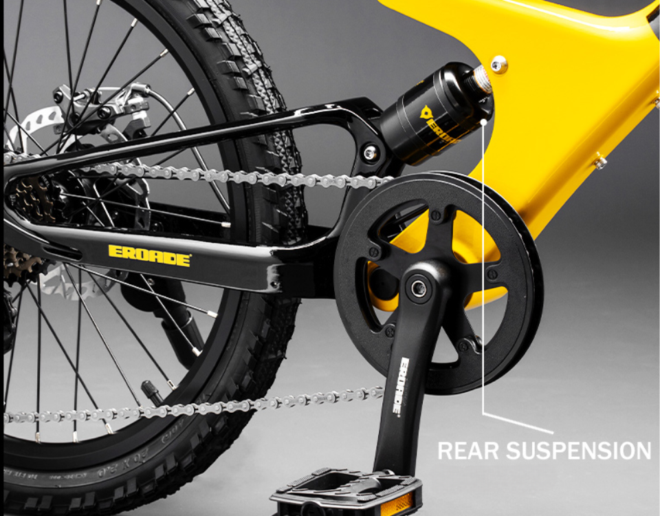 จักรยานเสือภูเขาเด็ก EROADE POP06 ขนาดล้อ 20/22 นิ้ว | เฟรมแมกนีเซียมอัลลอย | ดิสก์เบรกหน้า-หลัง
