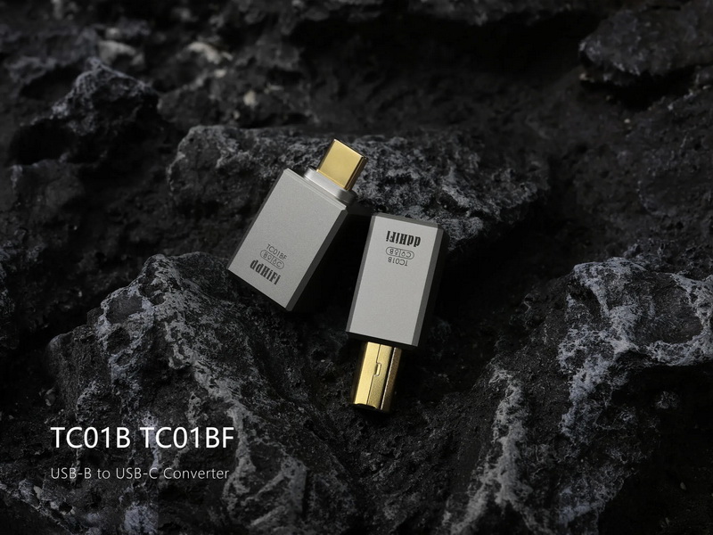 DD TC01BF อะแดปเตอร์แปลง USB TypeB เป็น USB TypeC สำหรับเครื่องเสียง ประกันศูนย์ไทย