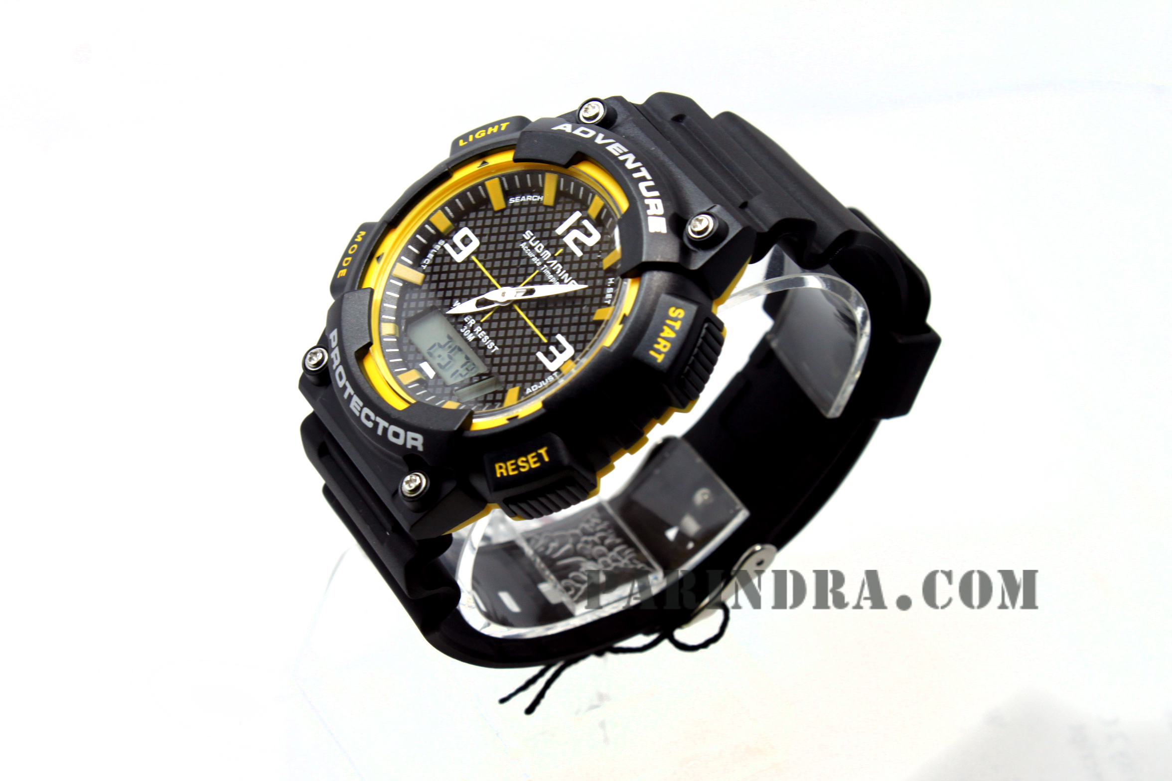 นาฬิกา US submarine Protector รุ่น TP3143M สีดำตัดเหลือง