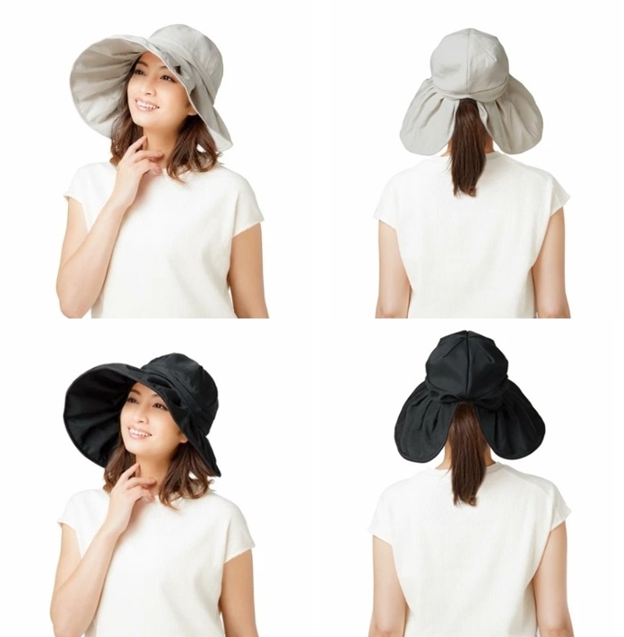 หมวกกันแดด UV CUT จากญี่ปุ่น หลายสี พับเก็บได้ง่าย ยกทัพมา 11 แบบ