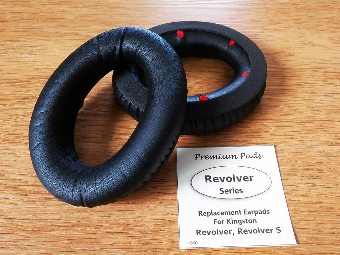 Earpad สำหรับ Kingston Revolver , Revolver S เอียร์แพดคุณภาพสูง จากแบรน Premium Pads Revolver Series