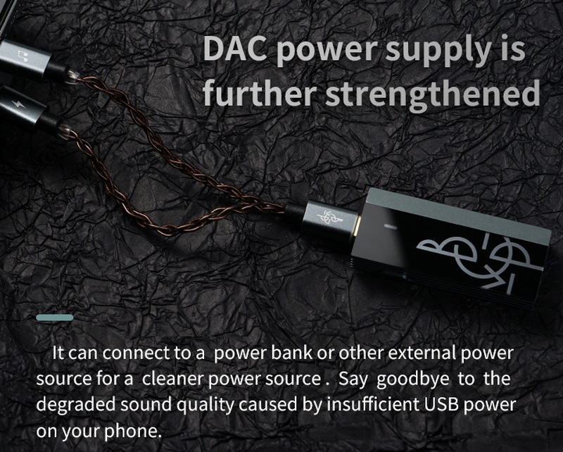 BGVP TC-1 สายอัพเกรดแบบ 2 in 1 สำหรับ DAC ต่อกับ มือถือ ใช้แหล่งจ่ายไฟแยก ให้เสียงที่บริสุทธิ์ยิ่งขึ้น ประกันศูนย์ไทย