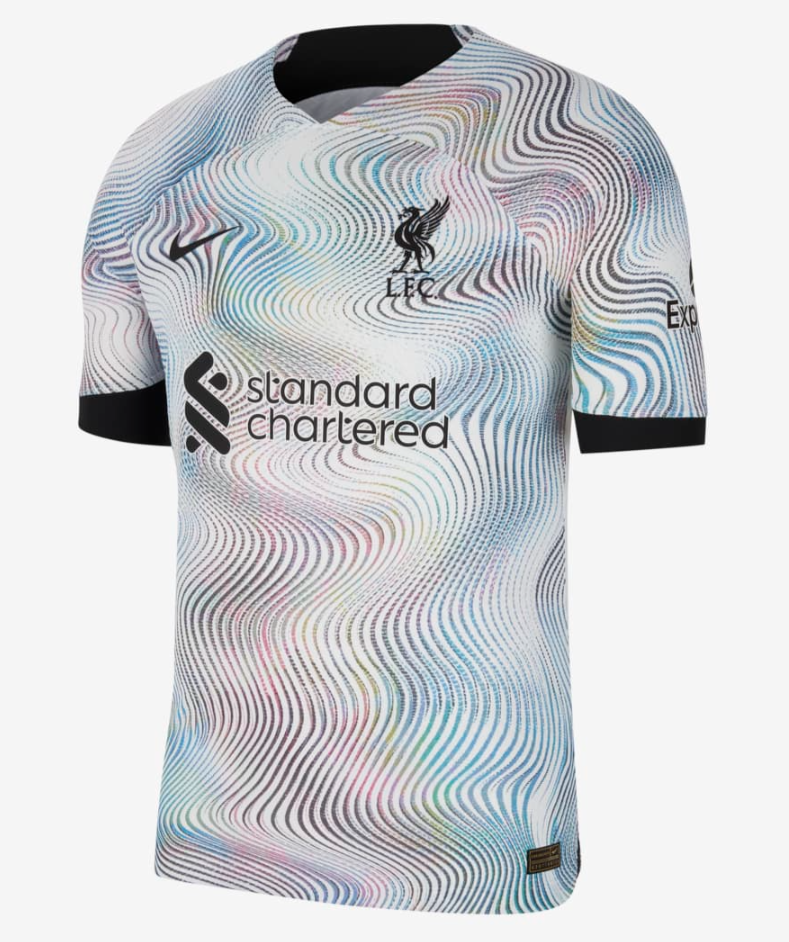 เสื้อลิเวอร์พูลไนกี้ 2022 2023 ทีมเยือน Away Match เวอร์ชั่นนักเตะของแท้