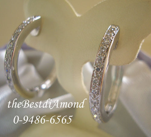 BE601RD+++ต่างหูห่วงแบบกลม+++Modern สุดๆ ใส่ได้ทุกโอกาส ดูเปรี้ยวด้วยนะคะ สุดฮิตเลยค่ะ